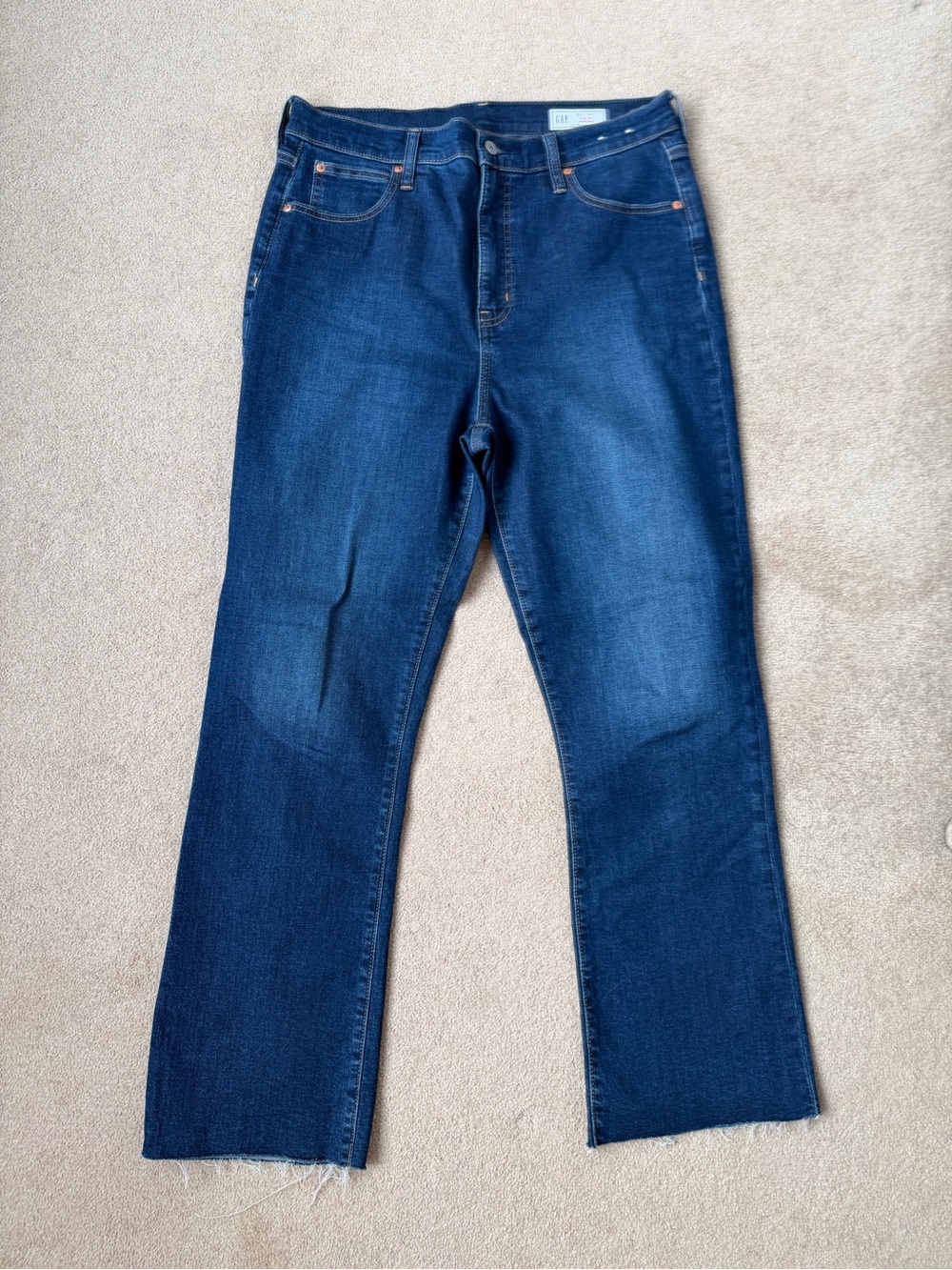 Gap High Rise Kick Fit Jeans